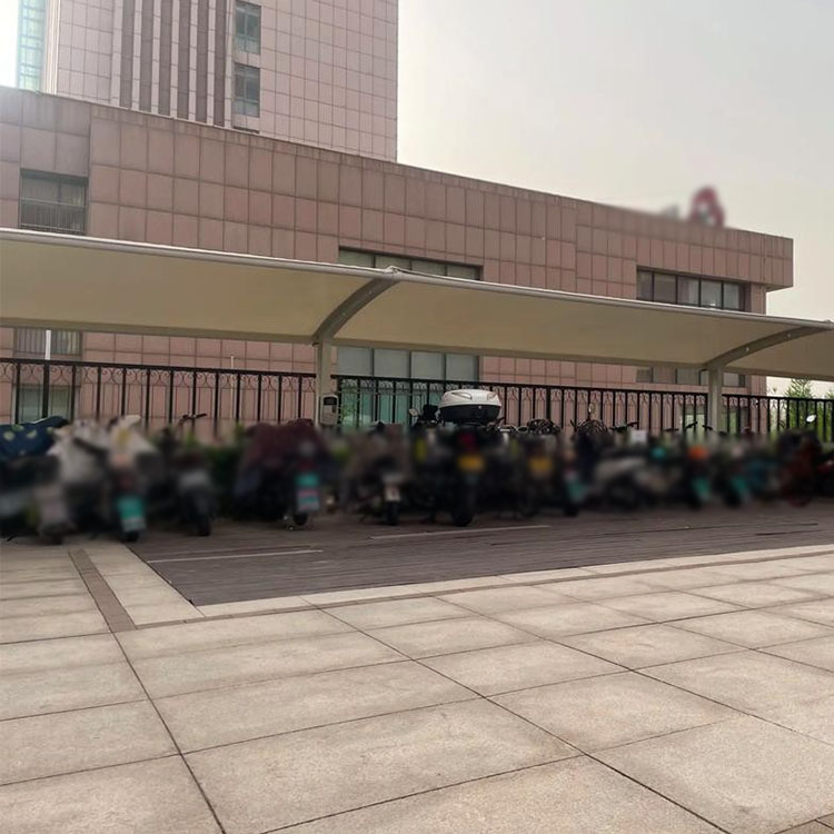 柳林县膜结构电动车棚